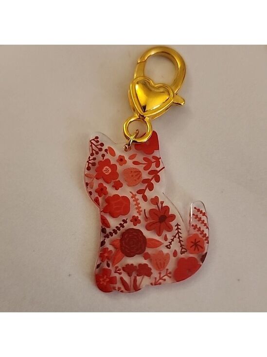 Fashion Jewelry Jewelry - CAT ZIPPER Pull purse charm Or Charm bracelet Lobster claw clip closure